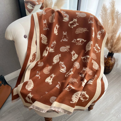 Thick Warmth Double Sided Tassel.