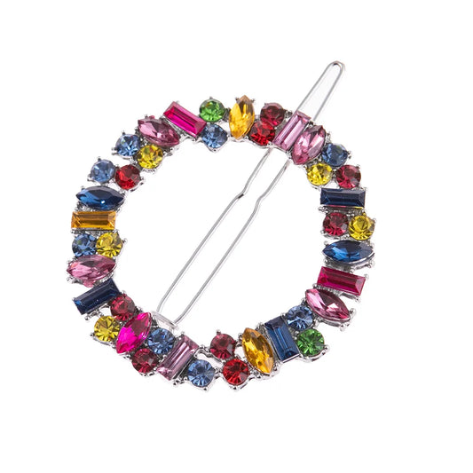 Metal Round Hair Clip.