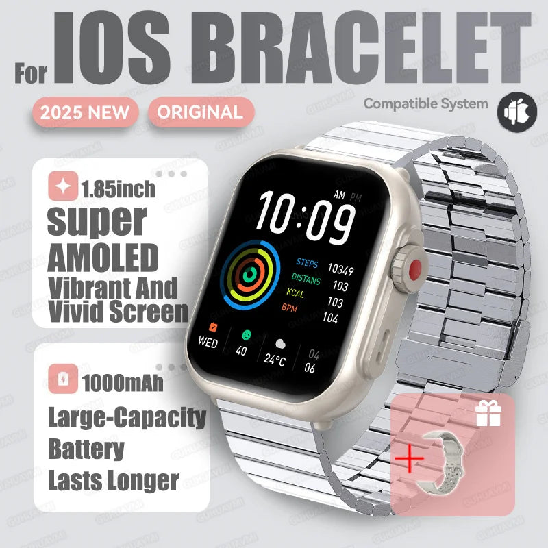 Android Smart Watch-Unisex 1.85-Inch.