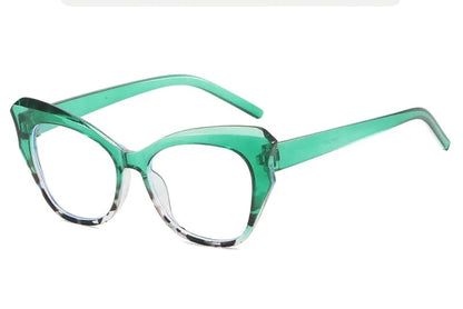 Cat Eye Shape Women's Glasses.