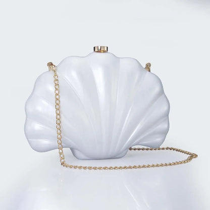 Acrylic Shell Ladies Clutch Purse.