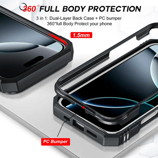 Camera Slide Military Grade Armor IPhone Case.
