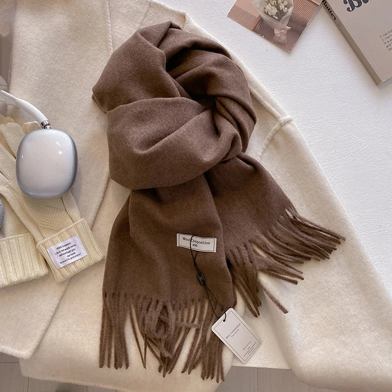 Winter Wool Scarf For Women