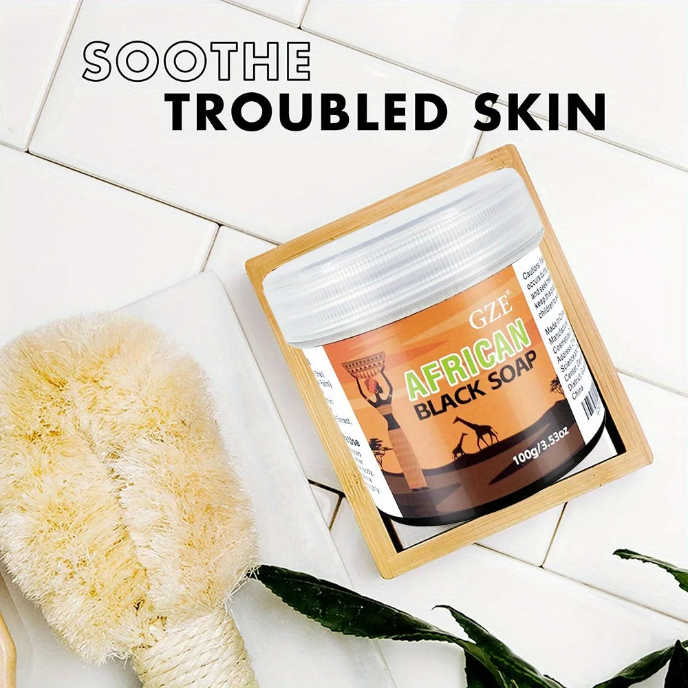 African Black Soap, 3-in-1 cleanser