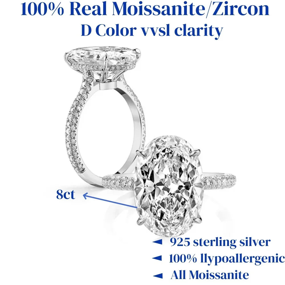 Moissanite Ring