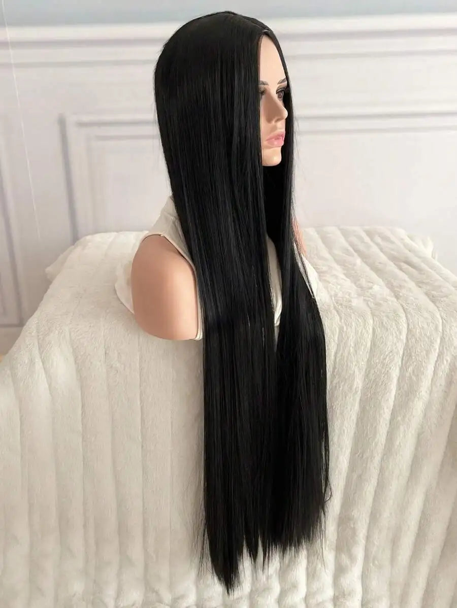 40-Inches synthetic wig.