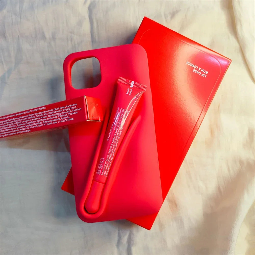 Lipstick Silicone DIY Phone Case For iPhone.
