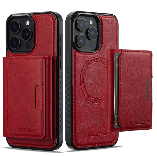 2 In 1 Detachable Magnetic Leather Case For iPhone