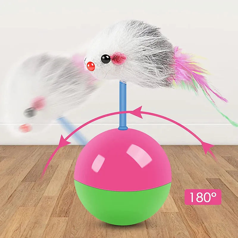 Cat mouse teasing Toy.