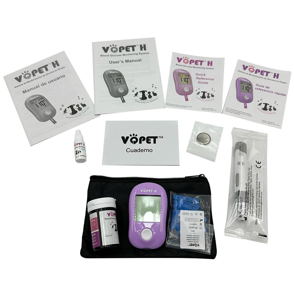 Pet Blood Glucose Monitoring System for Cats & Dogs – Professional Diabetes Management - BLAKESTORE-NG