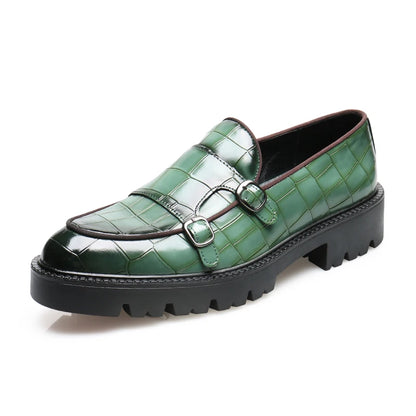 Men's Casual Leather Shoes. British Style Loafers.