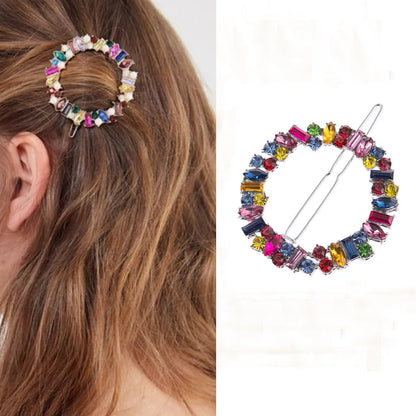 Metal Round Hair Clip.