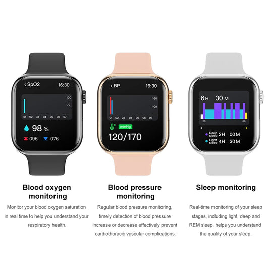 Smart Watch Always on Display GPS Sport Watches for Apple and Android Phones - BLAKESTORE-NG