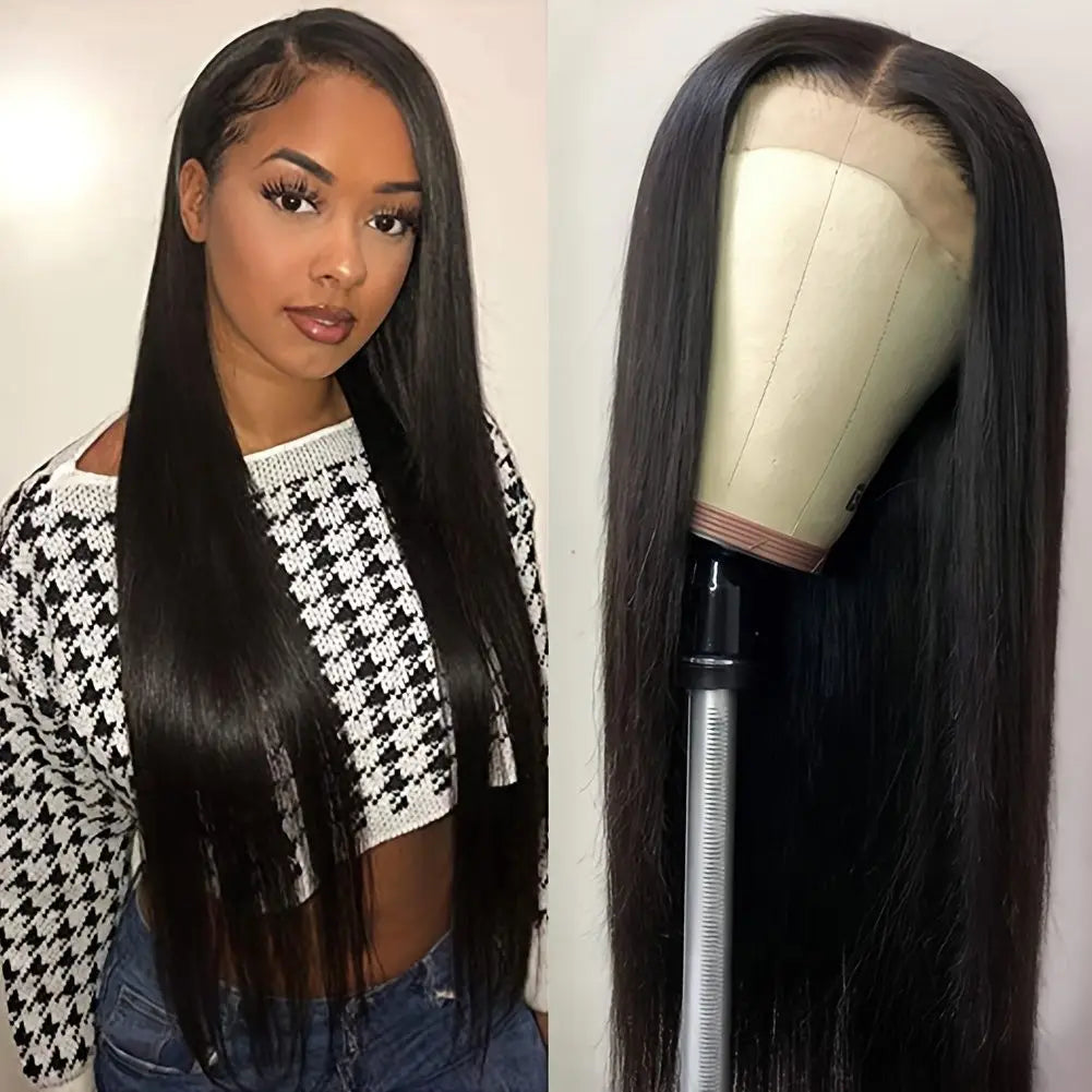 13x6 hd lace frontal human Bone Straight. - BLAKESTORE-NG