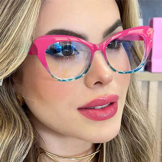 Cat Eye Shape Women's Glasses.