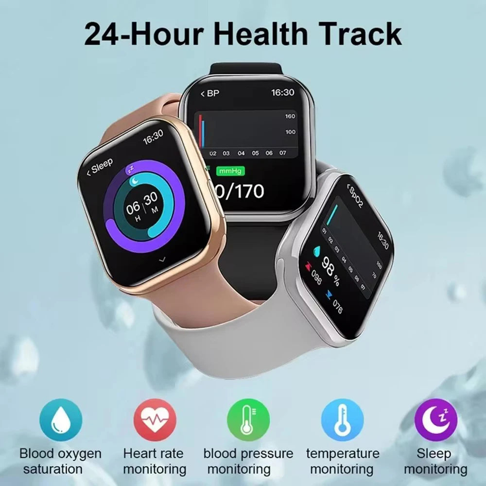 Men Smartwatch NFC GPS Tracker with  320*385 HD Screen. - BLAKESTORE-NG