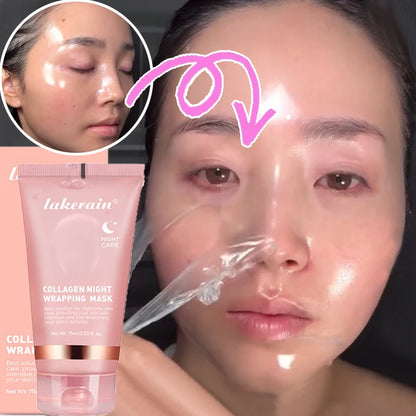Night Collagen Peel off Wrapping Mask for All Skin Types - BLAKESTORE-NG