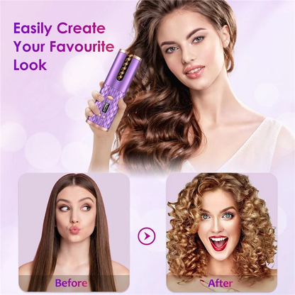 Automatic Cordless Hair Curler.
