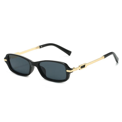 Small Rectangle Men Sunglasses Shades UV400.