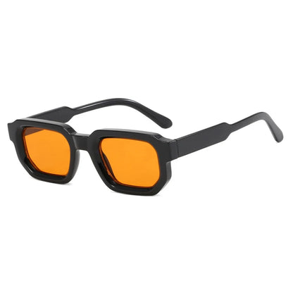 Men Vintage Rectangle Frame Sunglasses.
