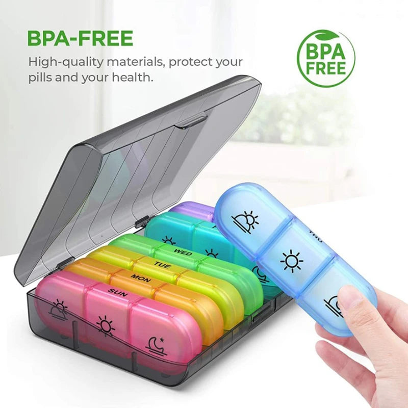 7 Days Pill Medicine Organizer - BLAKESTORE-NG
