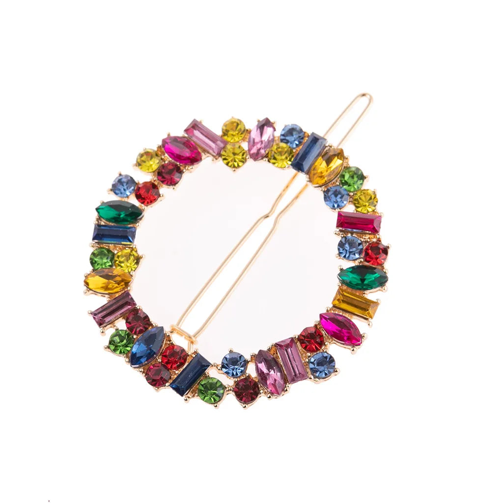 Metal Round Hair Clip.