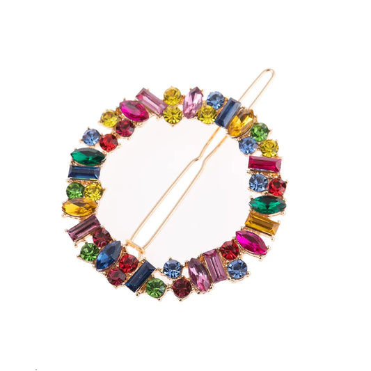 Metal Round Hair Clip.