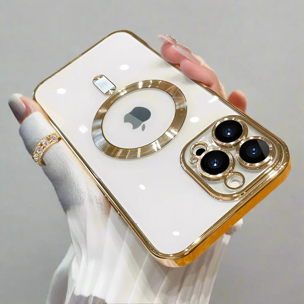 Magnetic Wireless Charging Clear Cover.
