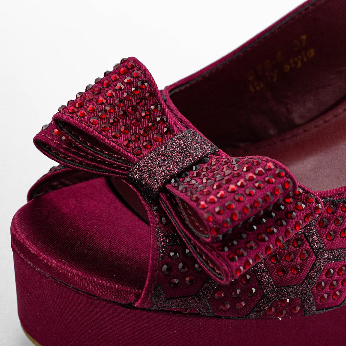 Wine Wedding High Heels Party Shoes - BLAKESTORE-NG