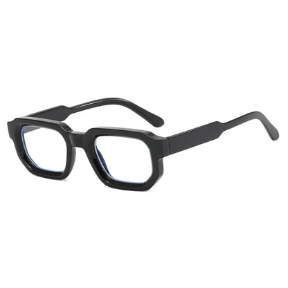Men Vintage Rectangle Frame Sunglasses.