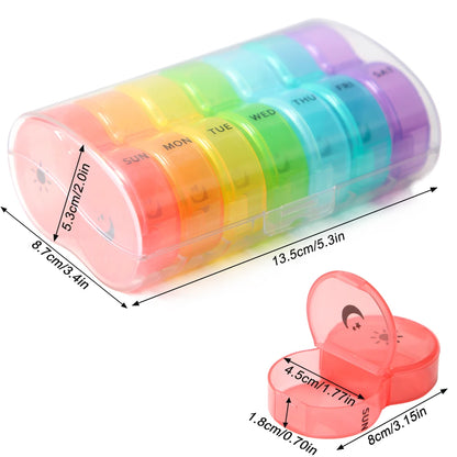 Large Weekly Pill Organizer - BLAKESTORE-NG