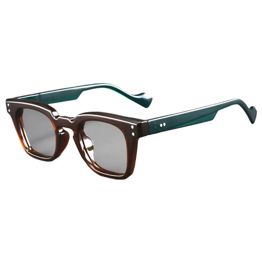 Unisex square frame reading glasses.