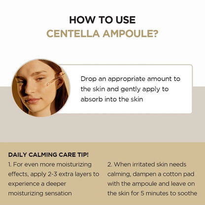 Madagascar Centella Asiatica Ampoule Facial Serum.
