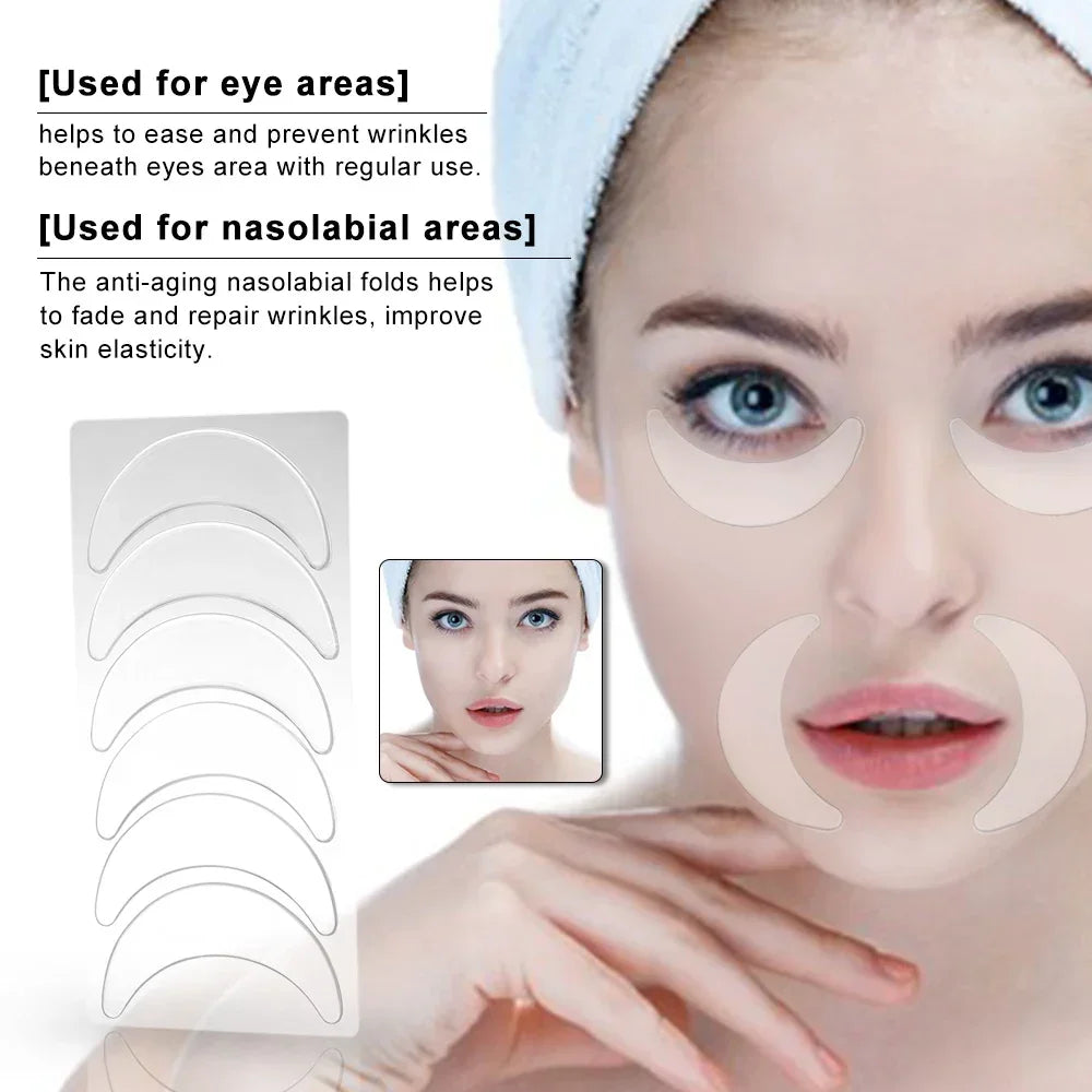 Reusable Silicone Wrinkle Removal Sticker. - BLAKESTORE-NG