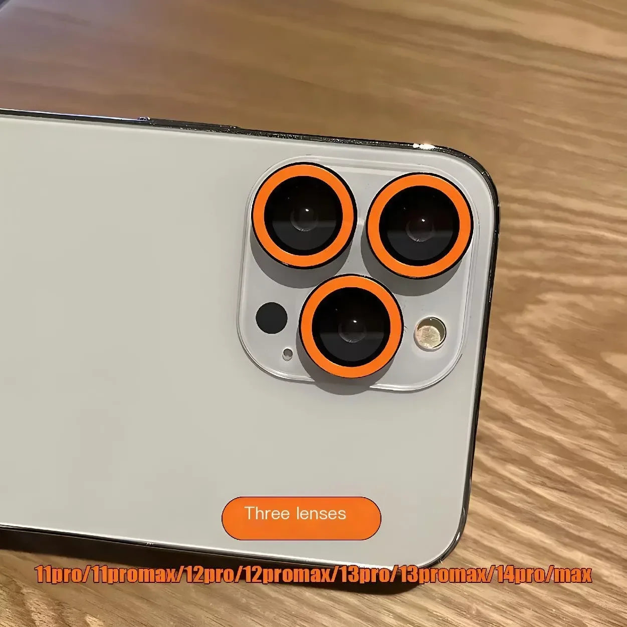 2-3Pcs Luminous Ceramic Camera Protector Film For IPhone.