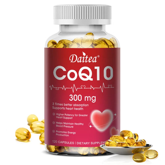 CoQ10 300mg Super 3x Absorption Antioxidant.