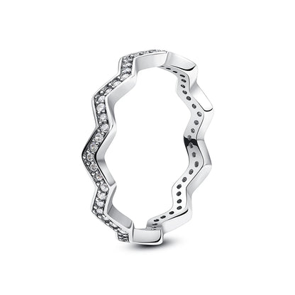 Love heart 925 Sterling Silver Rings For Women - BLAKESTORE-NG