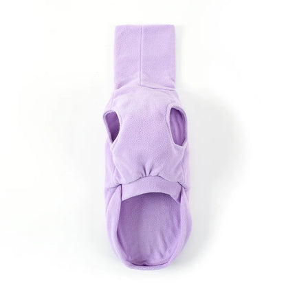 soft breathable fleece dog clothes autumn winter