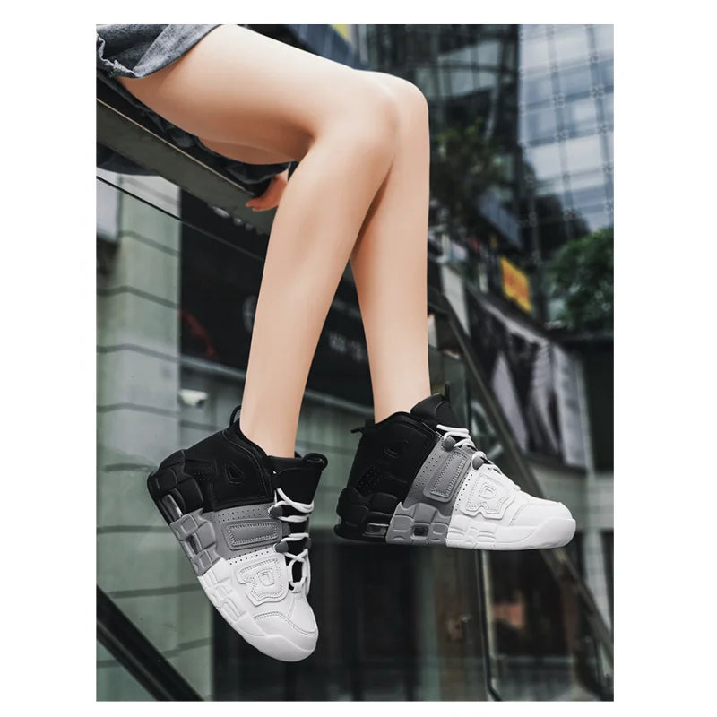 Summer Couple Breathable and Comfortable High Quality New Basketball Shoes.