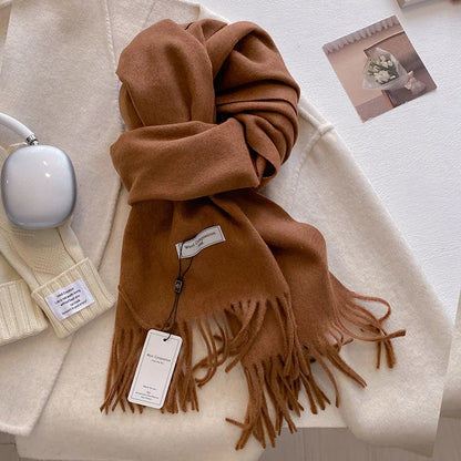 Winter Wool Scarf For Women