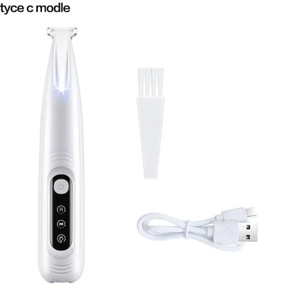 Dog Paw Trimmer with LED Light Fully Waterproof.