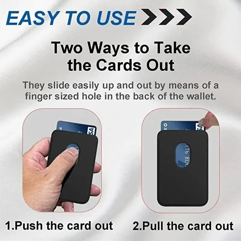 Leather Wallet Case For iPhone.
