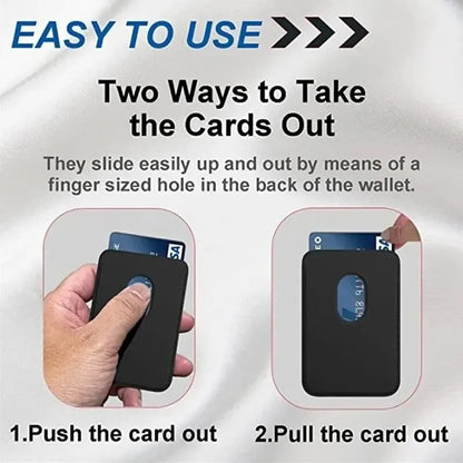 Leather Wallet Case For iPhone.