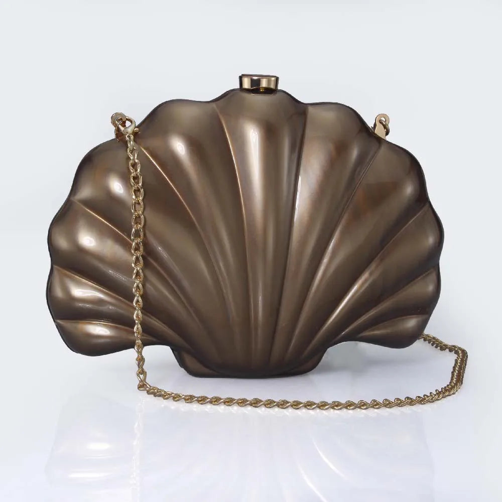 Acrylic Shell Ladies Clutch Purse.