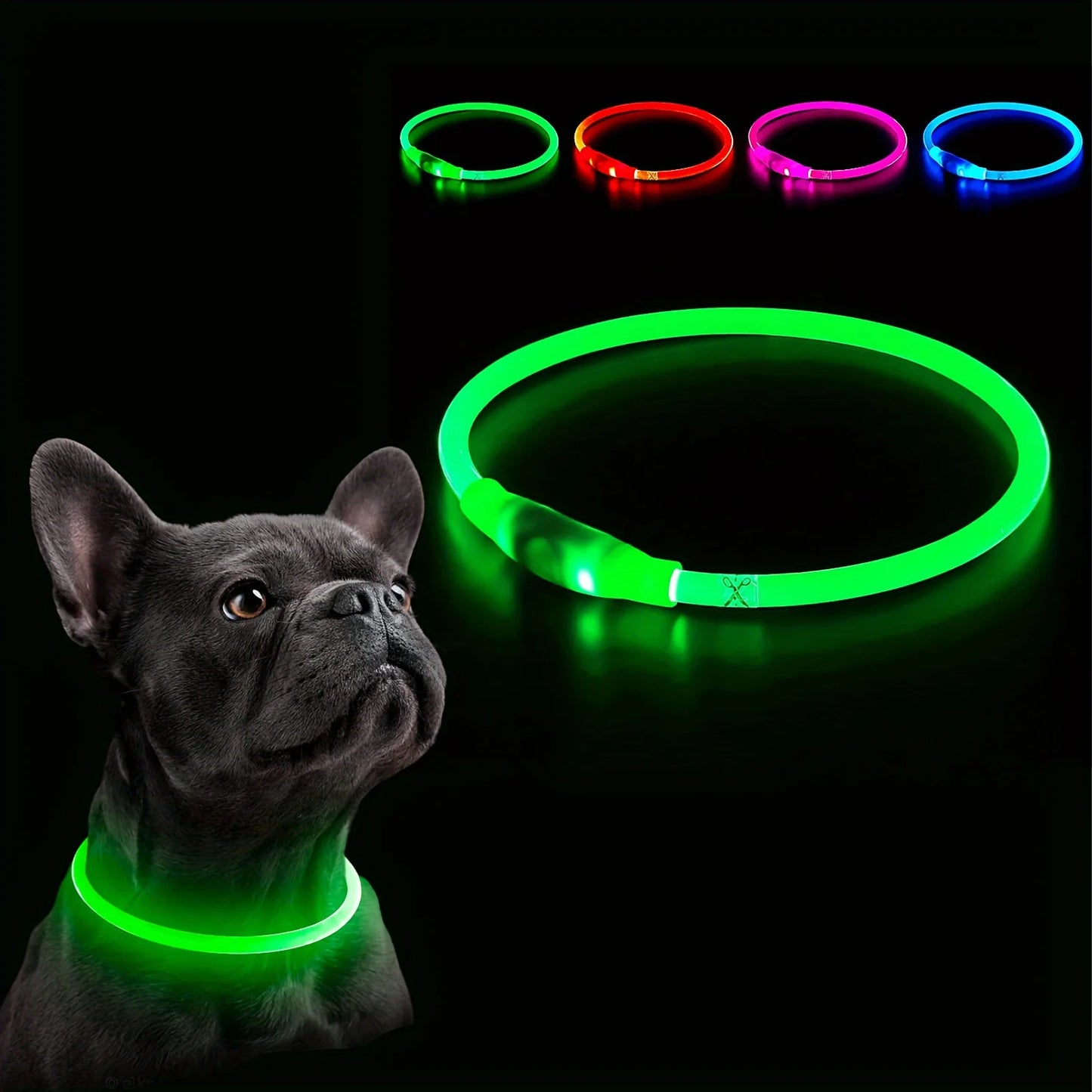 Anti-Lost LED light Dog Collar.