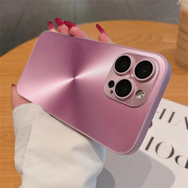 Aurora CD Pattern Matte IPhone Case.