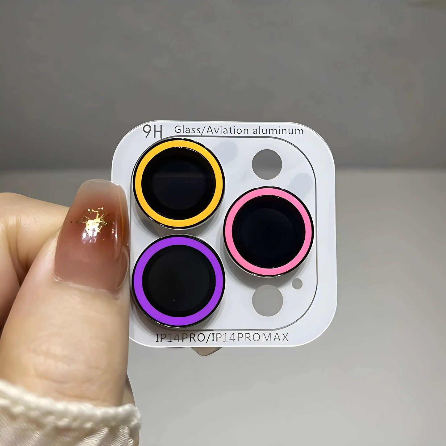 2-3Pcs Luminous Ceramic Camera Protector Film For IPhone.