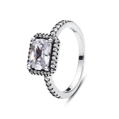 Love heart 925 Sterling Silver Rings For Women - BLAKESTORE-NG
