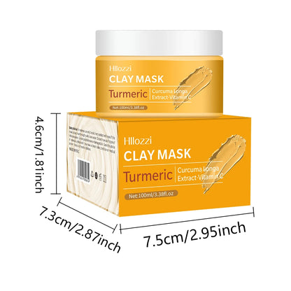 Turmeric  Clay Deep Cleansing Facial Mask.
