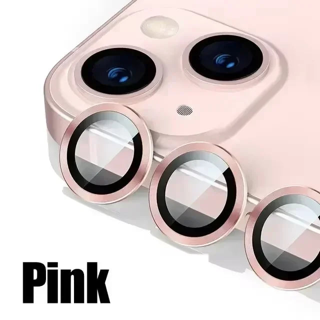 3Pcs Metal Lens Protector Glass for IPhone.